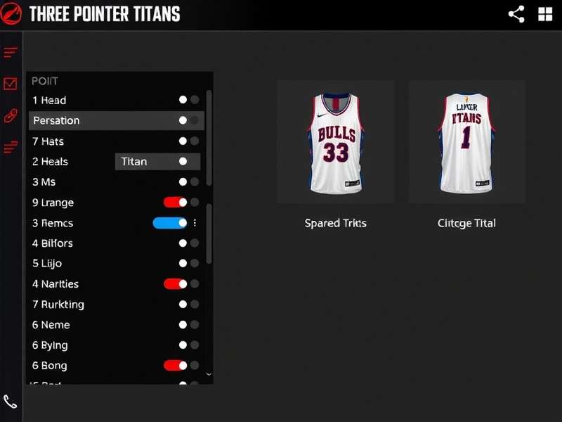 Three Pointer Titans Customization Options